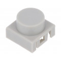Y330080200P; Button; grey; Ø8mm; Application: KSA series,KSL series; C&K