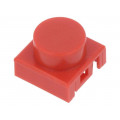 BTN K02 40; Button; red; Ø8mm; Application: KSA series,KSL series; C&K