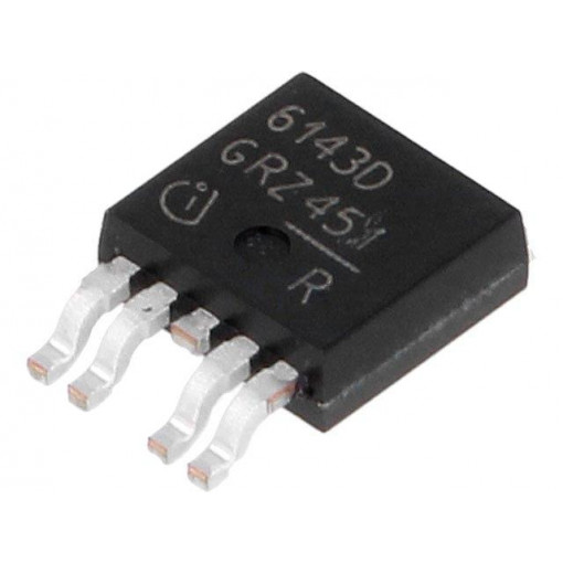 BTS6143D; IC: power switch; high-side; 33A; Channels: 1; N-Channel; SMD; DPAK5; INFINEON TECHNOLOGIES