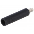 BU 2240 S NI/SW; Socket; 4mm banana; 32A; 1kVAC; black; nickel plated; -25÷80°C; SCHÜTZINGER BU 2240 S NI/SW; Socket; 4mm banana; 32A; 1kVAC; black; nickel plated; -25÷80°C; SCHÜTZINGER