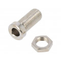 BU 405 NI; Socket; 4mm banana; 32A; 33VAC; 70VDC; nickel plated; -40÷110°C; SCHÜTZINGER BU 405 NI; Socket; 4mm banana; 32A; 33VAC; 70VDC; nickel plated; -40÷110°C; SCHÜTZINGER