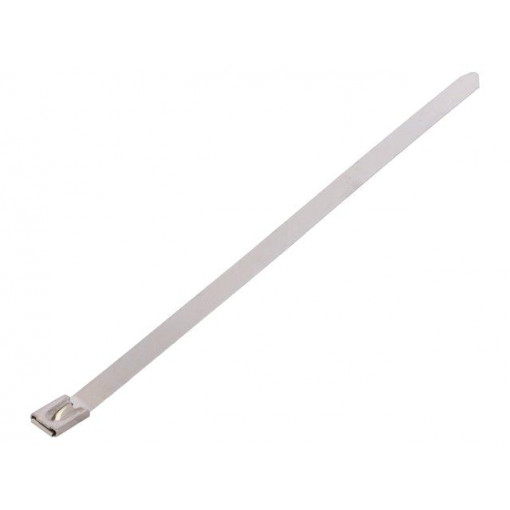 BU74-200; Cable tie; L: 200mm; W: 7.9mm; stainless steel; 1112N; Colour: steel; RAYCHEM RPG