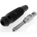 ; Plug; 4mm banana; 16A; 60VDC; black; non-insulated; 3mΩ; 1.5mm2; HIRSCHMANN T&M ; Plug; 4mm banana; 16A; 60VDC; black; non-insulated; 3mΩ; 1.5mm2; HIRSCHMANN T&M
