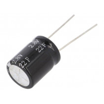 BUP002R8L226FA; Capacitor: electrolytic; supercapacitor; 22F; 2.8VDC; ESR: 30mΩ; BIGCAP BUP002R8L226FA; Capacitor: electrolytic; supercapacitor; 22F; 2.8VDC; ESR: 30mΩ; BIGCAP