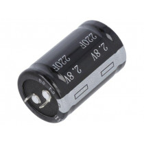 BUP002R8S227FA 220F; Capacitor: electrolytic; supercapacitor; 220F; 2.8VDC; ESR: 10mΩ; BIGCAP BUP002R8S227FA 220F; Capacitor: electrolytic; supercapacitor; 220F; 2.8VDC; ESR: 10mΩ; BIGCAP