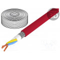 2170370; Wire; CC-Link; 3x20AWG; stranded; Cu; tinned copper braid; PUR; red; LAPP KABEL