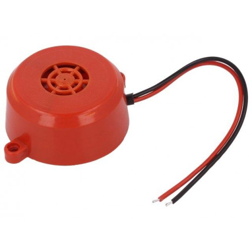 ; Sound transducer: piezo alarm; 12÷24VDC; Sound level: 100dB; MPM