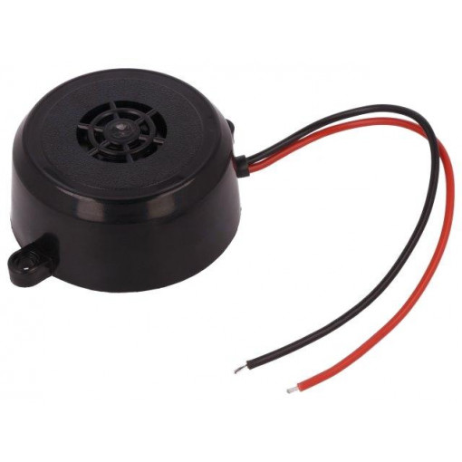 ; Sound transducer: piezo alarm; 12÷24VDC; Sound level: 100dB; MPM