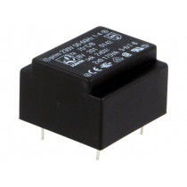 BV 201 0142; Transformer: encapsulated; 0.35VA; 230VAC; 6V; 6V; 29mA; 29mA; 25g; HAHN
