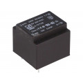 BV 202 0161; Transformer: encapsulated; 0.5VA; 230VAC; 15V; 33mA; Mounting: PCB; HAHN