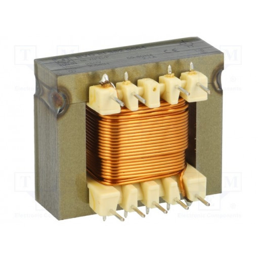 BVD EI 382 0004; Inductor: wire; THT; 2.5mH; 2.1A; HAHN