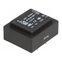 BV EI 301 2911; Transformer: encapsulated; 0.5VA; 230VAC; 9V; 56mA; Mounting: PCB; HAHN BV EI 301 2911; Transformer: encapsulated; 0.5VA; 230VAC; 9V; 56mA; Mounting: PCB; HAHN