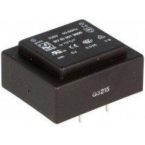 BV EI 301 3005; Transformer: encapsulated; 0.5VA; 230VAC; 6V; 83mA; Mounting: PCB; HAHN BV EI 301 3005; Transformer: encapsulated; 0.5VA; 230VAC; 6V; 83mA; Mounting: PCB; HAHN