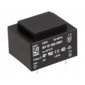 BV EI 302 2001; Transformer: encapsulated; 1.8VA; 230VAC; 9V; 200mA; Mounting: PCB; HAHN