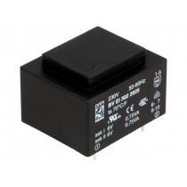 BV EI 302 2025; Transformer: encapsulated; 1.5VA; 230VAC; 6V; 6V; 125mA; 125mA; 70g; HAHN BV EI 302 2025; Transformer: encapsulated; 1.5VA; 230VAC; 6V; 6V; 125mA; 125mA; 70g; HAHN