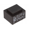 BV EI 302 2938; Transformer: encapsulated; 1.2VA; 230VAC; 12V; 100mA; Mounting: PCB; HAHN