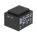 BV EI 303 2011; Transformer: encapsulated; 2.3VA; 230VAC; 9V; 255mA; Mounting: PCB; HAHN