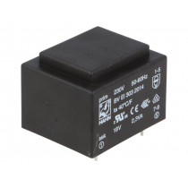 BV EI 303 2014; Transformer: encapsulated; 2.3VA; 230VAC; 18V; 127mA; Mounting: PCB; HAHN