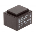 BV EI 303 8023; Transformer: encapsulated; 1.5VA; 230VAC; 12V; 125mA; Mounting: PCB; HAHN