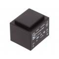 BV EI 304 2080; Transformer: encapsulated; 2.1VA; 230VAC; 6V; 350mA; Mounting: PCB; HAHN
