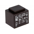 BV EI 305 2844; Transformer: encapsulated; 2.3VA; 230VAC; 15V; 15V; 76mA; 76mA; 111g; HAHN