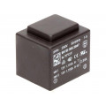 BV EI 305 2847; Transformer: encapsulated; 2.3VA; 230VAC; 12V; 12V; 96mA; 96mA; 111g; HAHN