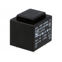 BV EI 305 2866; Transformer: encapsulated; 2.3VA; 230VAC; 9V; 9V; 127mA; 127mA; 111g; HAHN