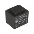 BV EI 305 2993; Transformer: encapsulated; 3VA; 230VAC; 24V; 125mA; Mounting: PCB; HAHN