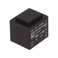 BV EI 305 3189; Transformer: encapsulated; 3VA; 24VAC; 12V; 250mA; Mounting: PCB; HAHN