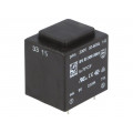 BV EI 306 2061; Transformer: encapsulated; 2.6VA; 230VAC; 9V; 289mA; Mounting: PCB; HAHN
