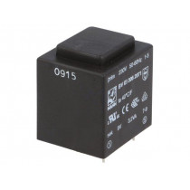 BV EI 306 2071; Transformer: encapsulated; 3.2VA; 230VAC; 9V; 356mA; Mounting: PCB; HAHN