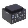 BV EI 382 1185; Transformer: encapsulated; 4.5VA; 230VAC; 6V; 750mA; Mounting: PCB; HAHN