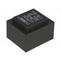 BV EI 382 1188; Transformer: encapsulated; 4.5VA; 230VAC; 7.5V; 7.5V; 300mA; 300mA; HAHN