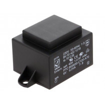BV EI 422 1218; Transformer: encapsulated; 6VA; 230VAC; 6V; 1000mA; Mounting: PCB; HAHN