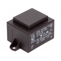 BV EI 422 1226; Transformer: encapsulated; 6VA; 230VAC; 15V; 400mA; Mounting: PCB; HAHN
