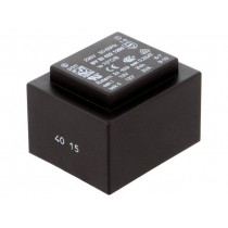BV EI 422 1260; Transformer: encapsulated; 6VA; 230VAC; 12V; 12V; 250mA; 250mA; 200g; HAHN