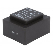 BV EI 480 1391; Transformer: encapsulated; 7VA; 230VAC; 12V; 583mA; Mounting: PCB; HAHN