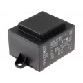 BV EI 481 1119; Transformer: encapsulated; 10VA; 230VAC; 12V; 12V; 417mA; 417mA; HAHN