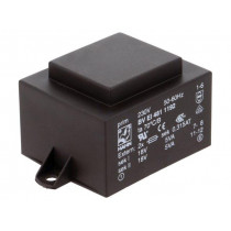 BV EI 481 1192; Transformer: encapsulated; 10VA; 230VAC; 18V; 18V; 278mA; 278mA; HAHN