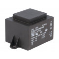 BV EI 482 1238; Transformer: encapsulated; 12VA; 230VAC; 9V; 9V; 667mA; 667mA; 350g; HAHN