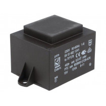 BV EI 482 1241; Transformer: encapsulated; 12VA; 230VAC; 15V; 800mA; Mounting: PCB; HAHN