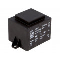 BV EI 483 1246; Transformer: encapsulated; 15VA; 230VAC; 9V; 1667mA; Mounting: PCB; HAHN