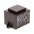 BV EI 483 1249; Transformer: encapsulated; 15VA; 230VAC; 12V; 12V; 625mA; 625mA; HAHN