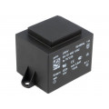 BV EI 483 1252; Transformer: encapsulated; 15VA; 230VAC; 18V; 833mA; Mounting: PCB; HAHN