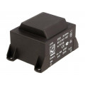 BV EI 601 1067; Transformer: encapsulated; 20VA; 230VAC; 24V; 834mA; Mounting: PCB; HAHN