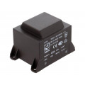BV EI 603 1028; Transformer: encapsulated; 30VA; 230VAC; 18V; 1667mA; Mounting: PCB; HAHN