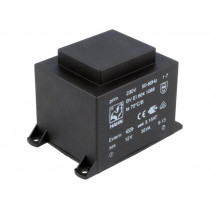 BV EI 604 1088; Transformer: encapsulated; 35VA; 230VAC; 12V; 2917mA; Mounting: PCB; HAHN