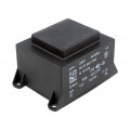 BV EI 662 1092; Transformer: encapsulated; 33VA; 230VAC; 12V; 2750mA; Mounting: PCB; HAHN
