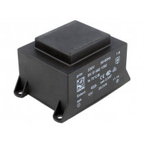 BV EI 662 1092; Transformer: encapsulated; 33VA; 230VAC; 12V; 2750mA; Mounting: PCB; HAHN
