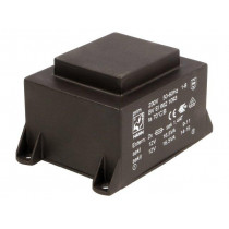 BV EI 662 1093; Transformer: encapsulated; 33VA; 230VAC; 12V; 12V; 1375mA; 1375mA; HAHN
